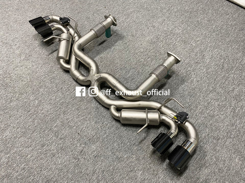 Mise à niveau du système d'échappement sport à soupapes de la Chevrolet Corvette C8 Z06 