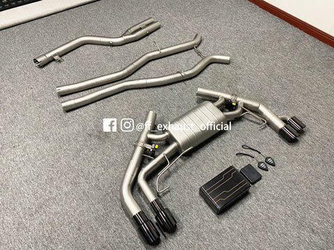 BMW G01/G02 X3/X4 M40i Valvetronic Exhaust System