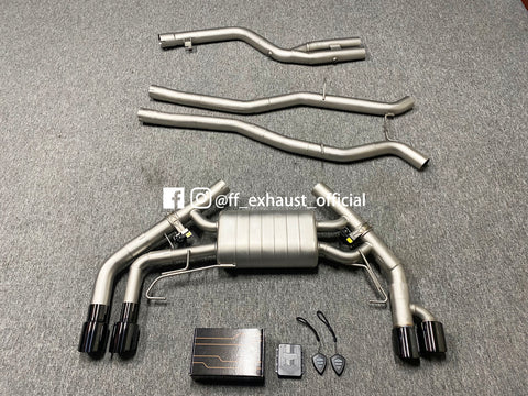 BMW G01/G02 X3/X4 M40i Valvetronic Exhaust System