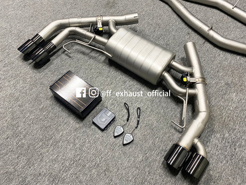 BMW G01/G02 X3/X4 M40i Valvetronic Exhaust System