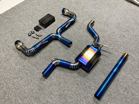 Mise à niveau du système d'échappement sport à valves en titane Volkswagen Golf GTI MK7/7.5 