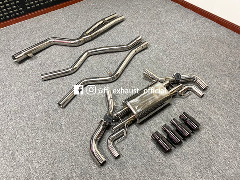 Mise à niveau du système d'échappement sport à soupapes BMW G20 M340i/G22 M440i 