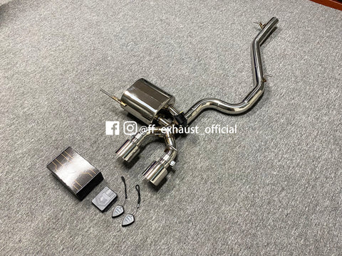 VW Golf R MK6 Valvetronic Exhaust System