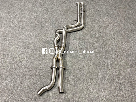 Mise à niveau du pot d'échappement intermédiaire de longueur égale BMW F87 M2 Competition S55 
