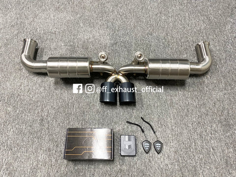 Porsche 991.1 GT3/RS Valved Sport Exhaust System