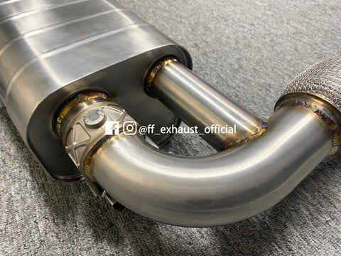 Upgrade Porsche 718 Boxster/Cayman Ventil-Sportauspuffanlage 