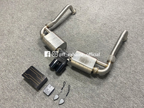 Upgrade Porsche 718 Boxster/Cayman Ventil-Sportauspuffanlage 