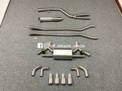 BMW G30 540i Valvetronic Exhaust System