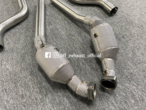 Mercedes Benz W212 E63/C218 CLS63 M156 Downpipes