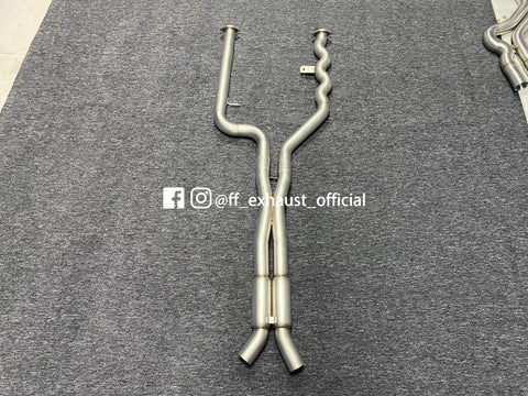 BMW G80/G82 M3/M4 Midpipe with X-pipe design