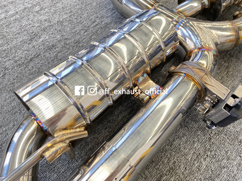 Upgrade Audi TTRS 8S Titan-Rennauspuff 