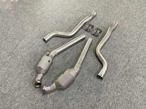 Mercedes Benz W212 E63/C218 CLS63 M156 Downpipes