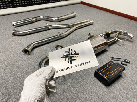 BMW G05/G06/G07 X5/X6/X7 40i Valvetronic Exhaust System