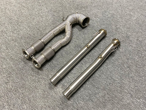 Upgrade Audi RS3 8V &amp; TTRS 8S Fallrohr &amp; Frontrohre 