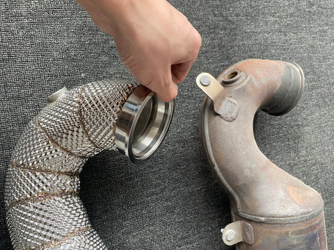 Abarth 500/595/695 Performance Downpipe