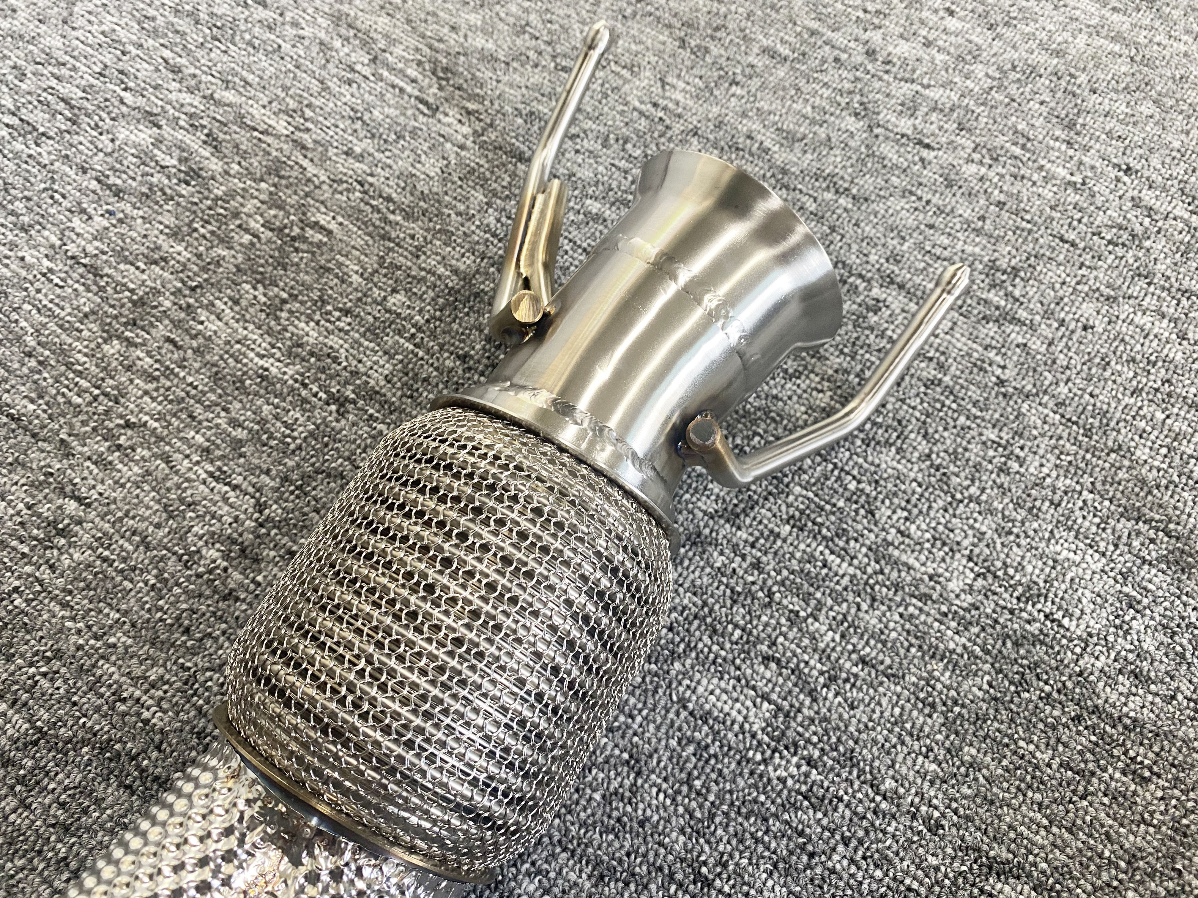 BMW F40 M135i/F44 M235i xDrive B48 Downpipe – FF Exhaust Shop