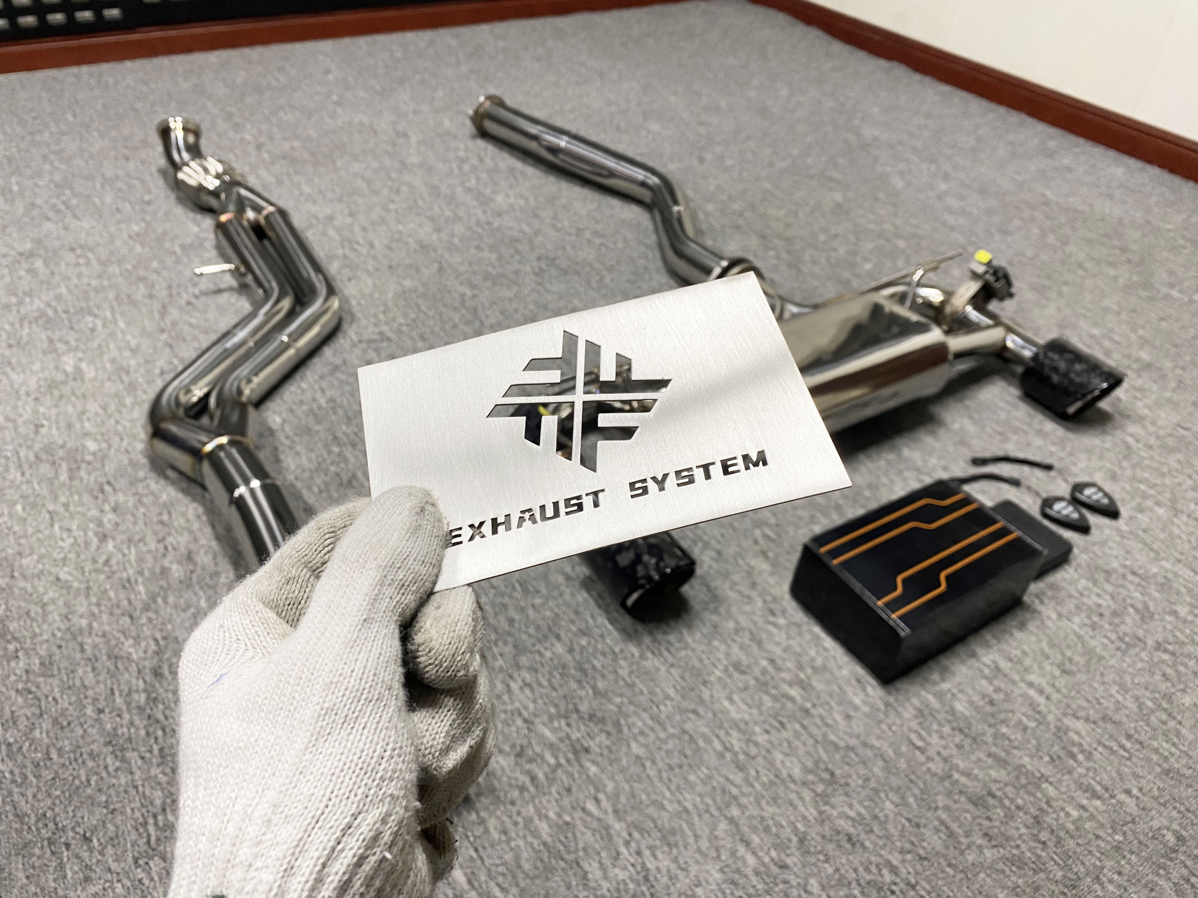 RES Exhaust ステンレスマフラー  M135i M235i BMW F2X M135i/M235i Valvetronic Exhaust System – FF Exhaust Shop