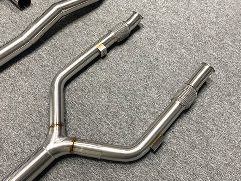 Upgrade MB AMG X253 GLC43 Ventil-Sportauspuffanlage 