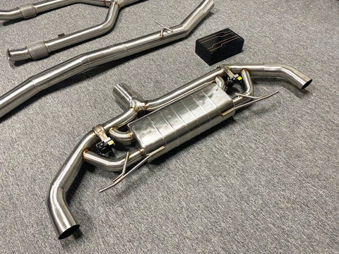 Upgrade MB AMG X253 GLC43 Ventil-Sportauspuffanlage 