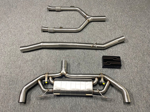 Upgrade MB AMG X253 GLC43 Ventil-Sportauspuffanlage 