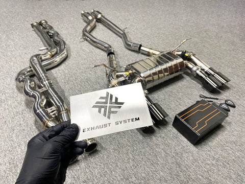 Upgrade BMW F80 M3 und F82 M4 Sportauspuffanlage mit gleicher Länge und Ventilen 