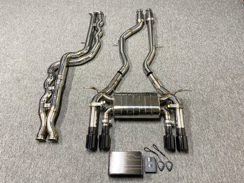 Upgrade BMW F80 M3 und F82 M4 Sportauspuffanlage mit gleicher Länge und Ventilen 