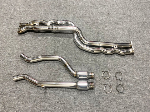 Upgrade BMW F80 M3 &amp; F82 M4 S55 Mittelrohrauspuff gleicher Länge 