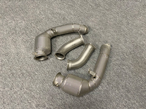 2024+BMW F95/F96 X5M/X6M LCI S68 Downpipes