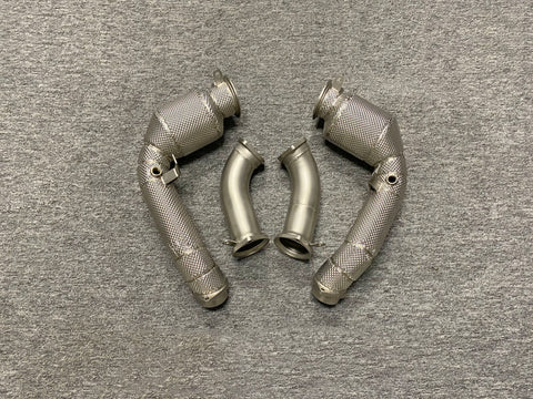 2024+BMW F95/F96 X5M/X6M LCI S68 Downpipes