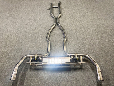 Upgrade MB AMG W166 GL63/GLE63/GLS63 Ventil-Sportauspuffanlage 