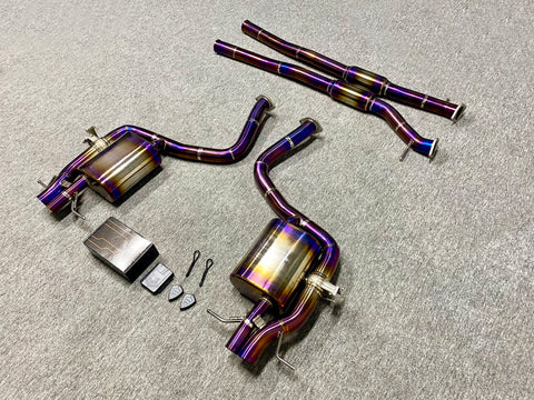 Mercedes Benz W222 S63 AMG Titanium Valvetronic Exhaust System