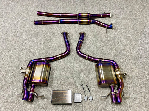 Mercedes Benz W222 S63 AMG Titanium Valvetronic Exhaust System