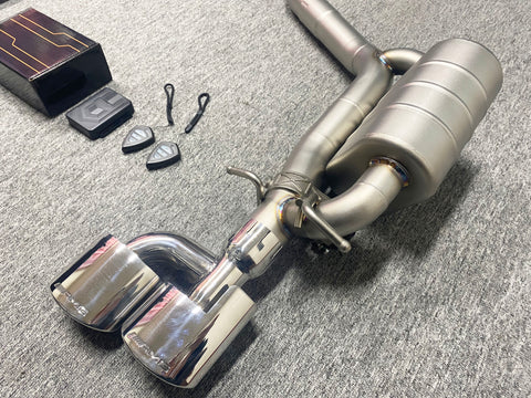 Mercedes Benz W204 C63 AMG Valvetronic Exhaust System