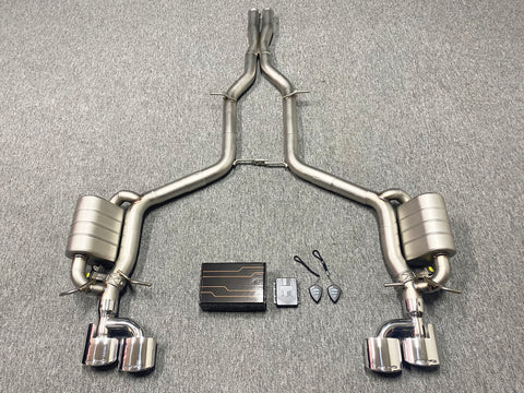 Mercedes Benz W204 C63 AMG Valvetronic Exhaust System