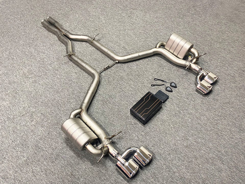 Mercedes Benz W204 C63 AMG Valvetronic Exhaust System