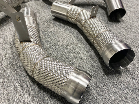 Mercedes Benz GLC63/GLC63S AMG M177 Downpipes