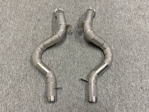 Mercedes Benz W222 S63 AMG M177 Downpipes