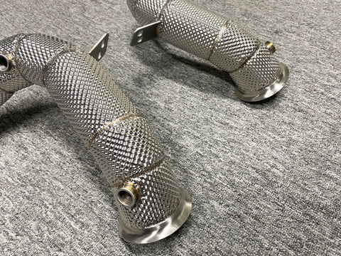 Mercedes Benz W222 S63 AMG M177 Downpipes