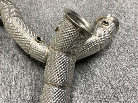 Mercedes Benz W205 C63/C63S M177 Downpipes