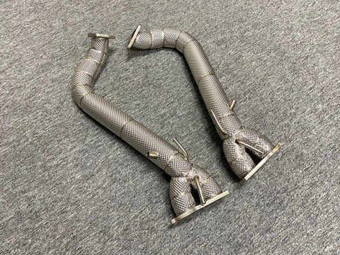 Porsche 718 GT4 Performance Downpipes