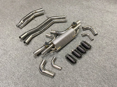 Upgrade der Porsche 9YA Cayenne Ventil-Sportauspuffanlage 