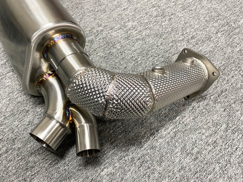 Upgrade Porsche 991.1/991.2 Turbo S Sportauspuffanlage mit Ventilen 