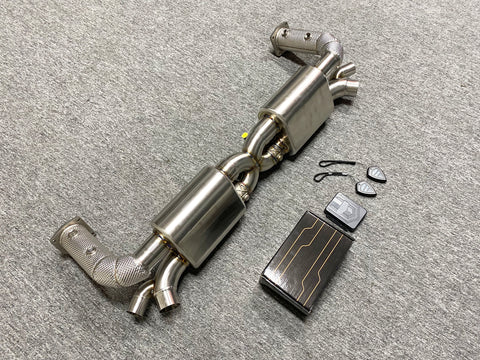 Upgrade Porsche 991.1/991.2 Turbo S Sportauspuffanlage mit Ventilen 