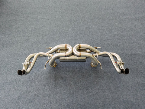 Audi R8 (2020+) V10 Valved Sport Exhaust System