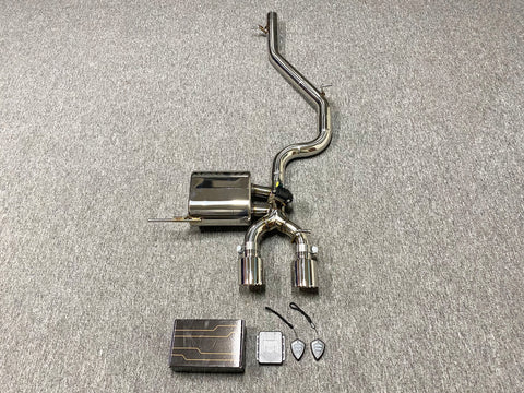 VW Golf R MK6 Valvetronic Exhaust System