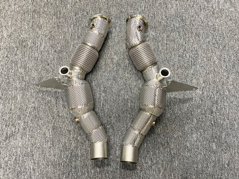 Ferrari F8 Spider/Tributo Performance Downpipes