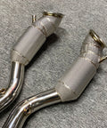 CNC Flange with TIG welded Downpipe for Ferrari 812 6.5L V12