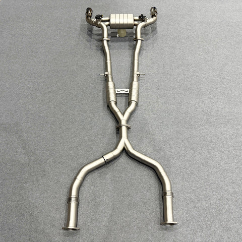 high quality exhaust system for nissan z rz34 v6