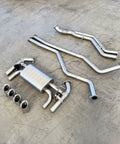 Valved sports exhaust for bmw f87 m2 