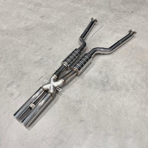 Valvetronic Catback Exhaust System for BMW E63 M6 V10